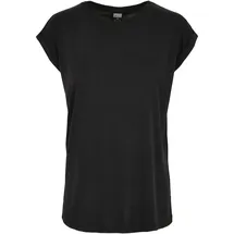 URBAN CLASSICS Damen Ladies Modal Extended Shoulder Tee, lang geschnittenes T-Shirt, erhältlich in vielen Farbvarianten, Größen XS-5XL - XXL