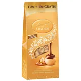 Lindt Lindor Kugeln Golden Caramel Weiße Schokolade 150 g