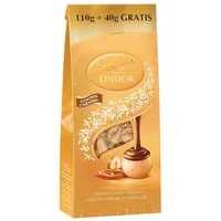 Lindt Lindor Kugeln Golden Caramel Weiße Schokolade 150 g