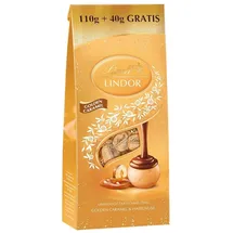 Lindt Lindor Kugeln Golden Caramel Weiße Schokolade 150 g