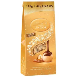 Lindt Lindor Kugeln Golden Caramel Weiße Schokolade 150 g