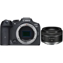 Canon EOS R7 Gehäuse + Objektivadapter EF-EOS R
