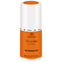 Alessandro StripLac Peel Or Soak Nagellack 186 orange sun, 8ml (48-186)