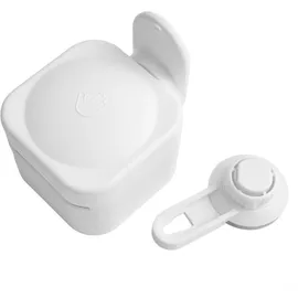 Serbia Effizienter Seifenspender mit Saugnapf, kein Bohren erforderlich, (weiß)