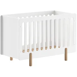 Vipack Gitterbett Simple Weiß 60 x 120 cm