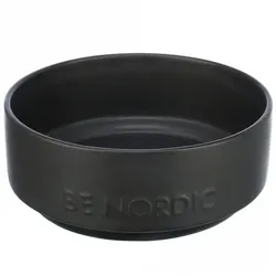 Trixie BE NORDIC Keramiknapf für Hunde - schwarz/1,2l