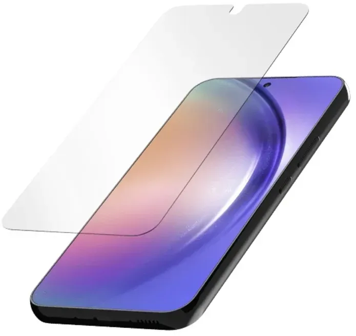 Quad Lock Displayschutzfolie - gehärtetes Glas - Samsung Galaxy A54