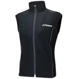 Airtracks Thermo Winter Fahrradweste Laufweste Pro Radweste Warm Atmungsaktiv Winddicht Wasserabweisend Reflektierend S M L Xl XXL XXXL 3Xl 4XL - schwarz - L - L