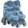 GLOBBER Learning Skates 2in1 Inline- und Quad-Skates Kinder, verstellbar Gr.26-29, ABEC 9, Rollengröße 48x24 mm, blau