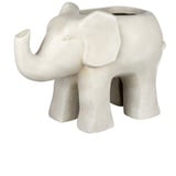 Gilde Übertopf Pflanztopf Elefant (1 St.), beige