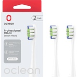 Oclean Professional Clean Ersatzbürste weiß, 2 Stück