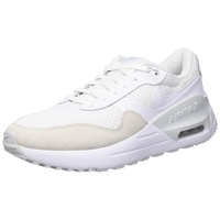 Nike Herren Air Max SYSTM Sneaker, White/White-Pure Platinum, 46 EU - 46 EU