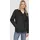 QS Kurzer Trenchcoat schwarz