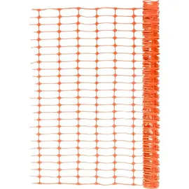 vidaXL Gartenzaun 100 x 100 cm Orange/Kunststoff