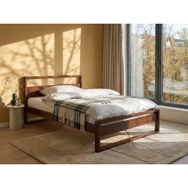 Beliani Giulia 120 x 200 cm Dunkelbraun