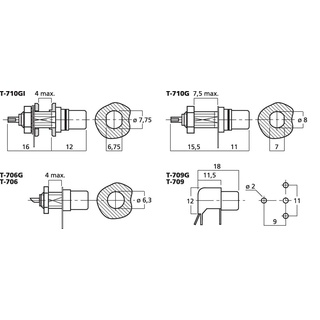 Monacor T-709G