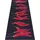 HANSE HOME Küchenläufer HANSE HOME "Chili Dance", rot (schwarz,rot), B:50cm H:3mm L:150cm, Polyester, Teppiche, Läufer, Rutschfest, Küchenteppich, Küche, Teppich, Pflegeleicht