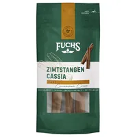 Fuchs Gewürze - Zimtstangen Cassia im wiederverschließbaren, recyclebaren Beutel - aus natürlichen Zutaten - 3 Stück