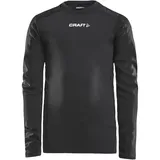 Craft Pro Control langarm Kompressionsshirt Kinder 999000 black 122/128