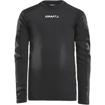 Craft Pro Control langarm Kompressionsshirt Kinder 999000 black 122/128