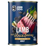 John Dog ADULT LAMM mit Brombeeren 400g Dose