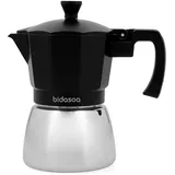 Bidasoa Italienische Kaffeemaschine Bidasoa Tribeca Metall 3 Tassen