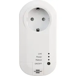 Brennenstuhl 1294840, Kabellos, WLAN, Indoor, Weiß, Haus, 40 m