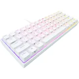 Corsair K65 RGB MINI 60% Mechanische Gaming-Tastatur (Anpassbare RGB-Beleuchtung einzelner , CHERRY MX SPEED-Tasten, PBT-Double-Shot-Tastenkappen, AXON-Technologie) QWERTZ, Weiß