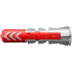 fischer DuoPower, Schrauben- & Dübelsatz, Mauerziegel, Beton, Gipskarton, Nylon,