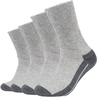 CAMANO Socken 4-Paar Grau 43-46