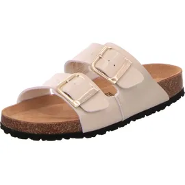 TAMARIS Damen Pantolette flach, beige, 39 EU