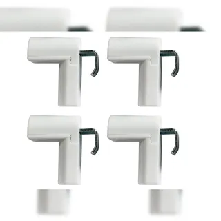 EXKLUSIV HEIMTEXTIL Ersatzteil Zubehör Klemmträger Set Metal Plissee