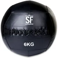 Suprfit Wall Ball Medizinball schwarz 9kg