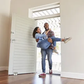 Relaxdays Türstopper 2er Set, HxD: 7,5 x 9 cm, hoch & schwer, rutschfest, Türzuschlagbremse, silber/schwarz