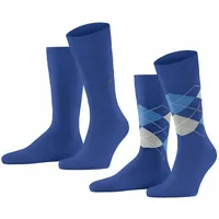 Burlington Socken Everyday Mix 2-Pack Blau (Night Blue)