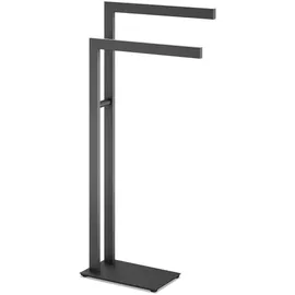 Zack Handtuchhalter Linea Edelstahl Schwarz