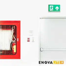 enovalite LED-Fluchtwegleuchte inkl. Notstromeinheit