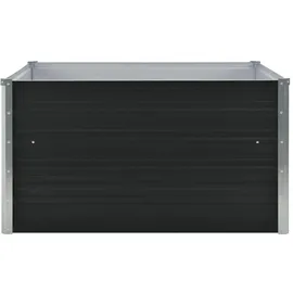 vidaXL Hochbeet 100 x 100 x 45 cm Anthrazit