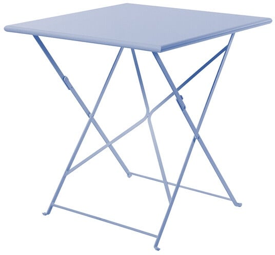 Klapptisch Flower Ethimo blau, Designer Ethimo Design Studio, 75x80x80 cm