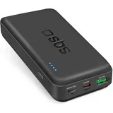 SBS Powerbank mit 20000 mAh und Power Delivery 45 W, 20000 mAh, Adaptive Fast Ch
