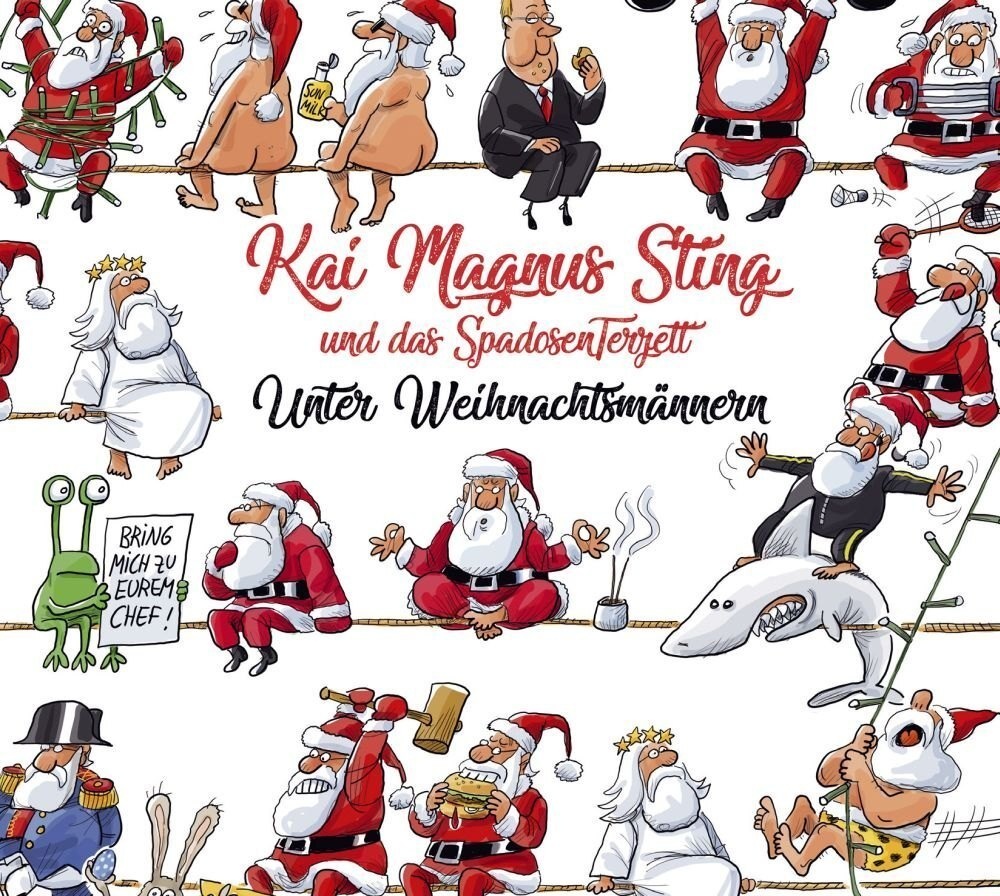 Unter Weihnachtsmännern 1 Audio-Cd - Kai Magnus Sting  Das Spardosenterzett  Kai Magnus/Spardosenterzett Das Sting (Hörbuch)