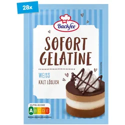 Backfee Sofort Gelatine 30 g, 28er Pack