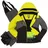 KILLTEC Skianzug Kinder schwarz/grau meliert/limette 128