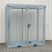 Bauer Südlohn Gasflaschen-Container GFC-E/G M1, feuerverzinkt