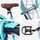 vidaXL Kinderfahrrad 20 Zoll RH 0 cm Himmelblau/türkis