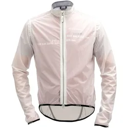 Unisex Fahrradjacke TRIENT TRANSPARENT WEISS 2XL