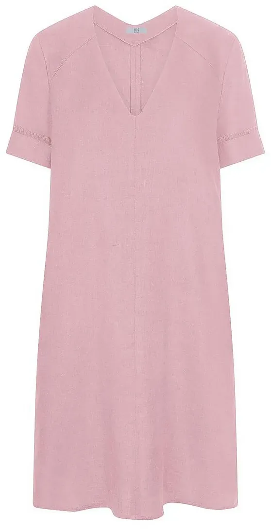 Kleid V-Ausschnitt Riani rosé, 38