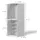 Vicco Kleiderschrank Claus 74 x 191,5 x 40 cm Weiß