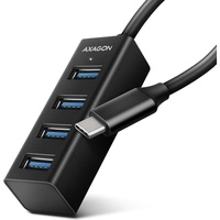 AXAGON Mini USB-Hub, 4x USB-A 3.0, USB-C 3.0 [Stecker]