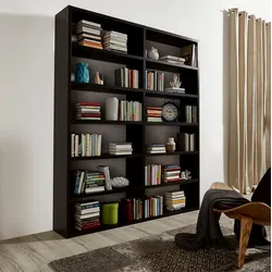 Standregal FIF MÖBEL "Toro", braun (eiche dekor schwarzbraun), Regale, 12 Fächer, Breite 185 cm